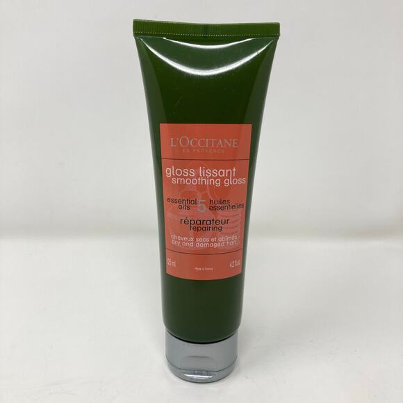 L'Occitane Gloss Lissant Repairing Smoothing Gloss Dry and Damaged Hair 4.2 oz - Picture 1 of 5